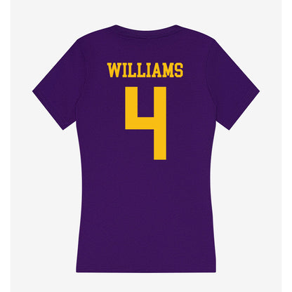 Minn. St. - NCAA Football : Amaun Williams - Women's V-Neck T-Shirt-1