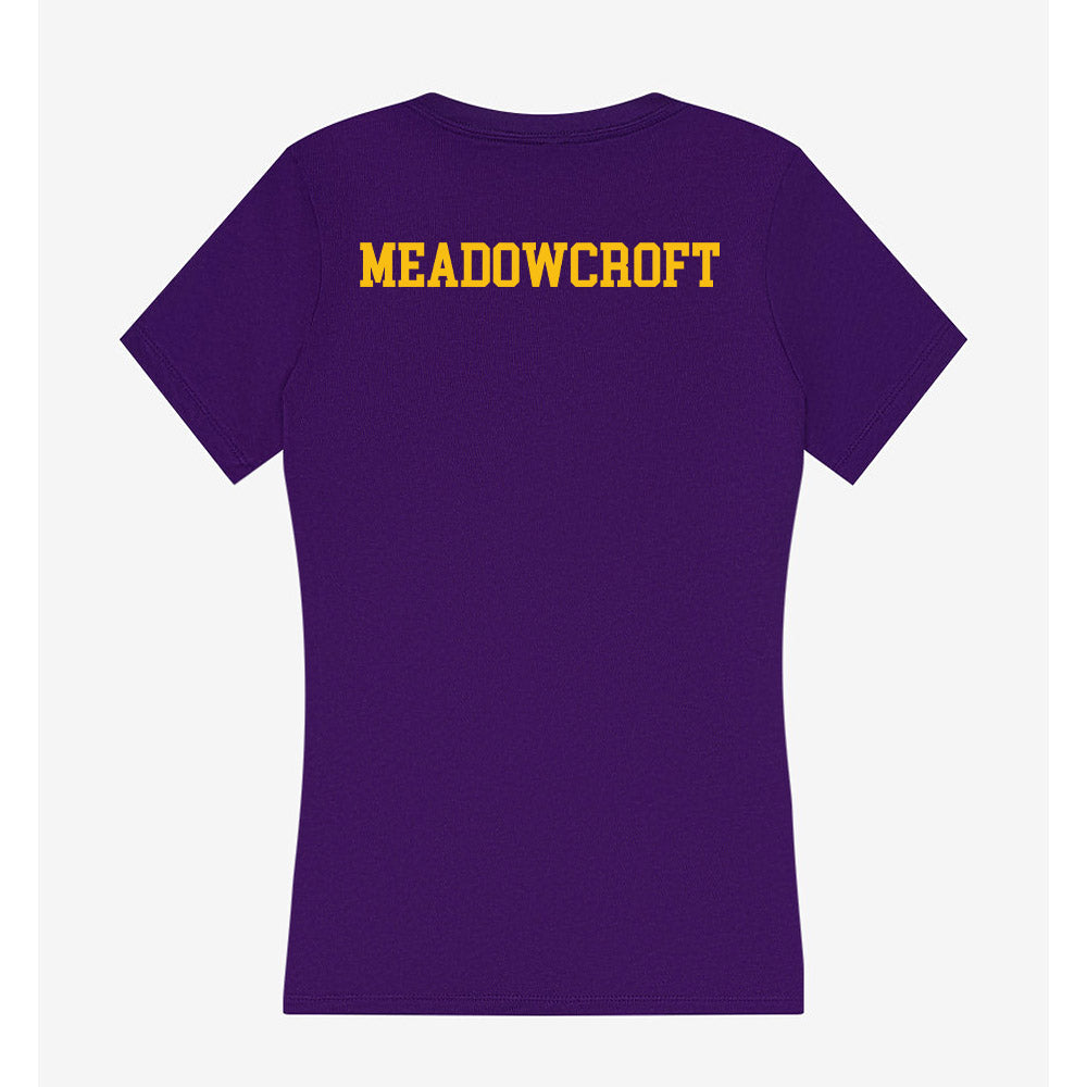 MNSU - NCAA Men's Track & Field : Michael Meadowcroft - Women's V-Neck T-Shirt-1