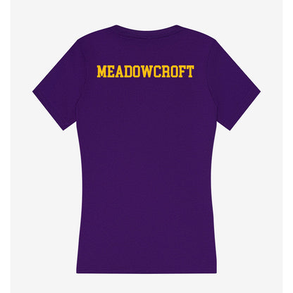 MNSU - NCAA Men's Track & Field : Michael Meadowcroft - Women's V-Neck T-Shirt-1