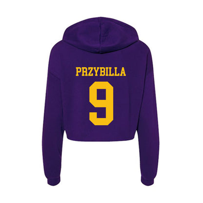 Minn. St. - NCAA Women's Soccer : Meghan Przybilla - Women's Crop Fleece Hoodie-1