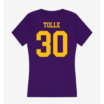 Minn. St. - NCAA Baseball : Lucas Tolle - Women's V-Neck T-Shirt-1