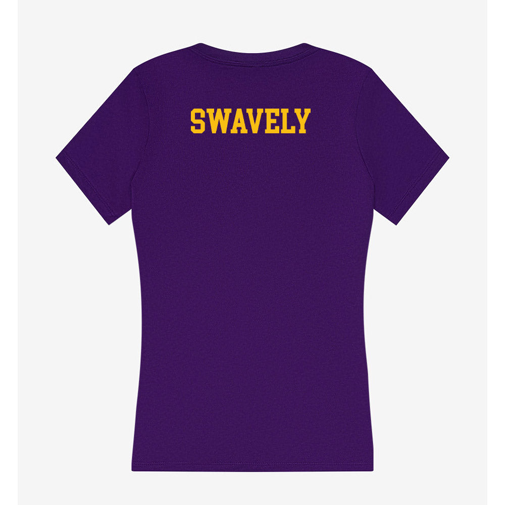 Minn. St. - NCAA Men's Golf : Sam Swavely - Women's V-Neck T-Shirt-1