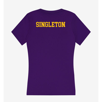 Minn. St. - NCAA Men's Track & Field : Jayden Singleton - Women's V-Neck T-Shirt-1