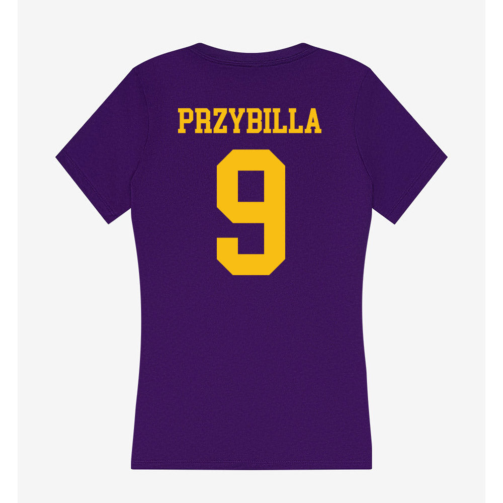 Minn. St. - NCAA Women's Soccer : Meghan Przybilla - Women's V-Neck T-Shirt-1