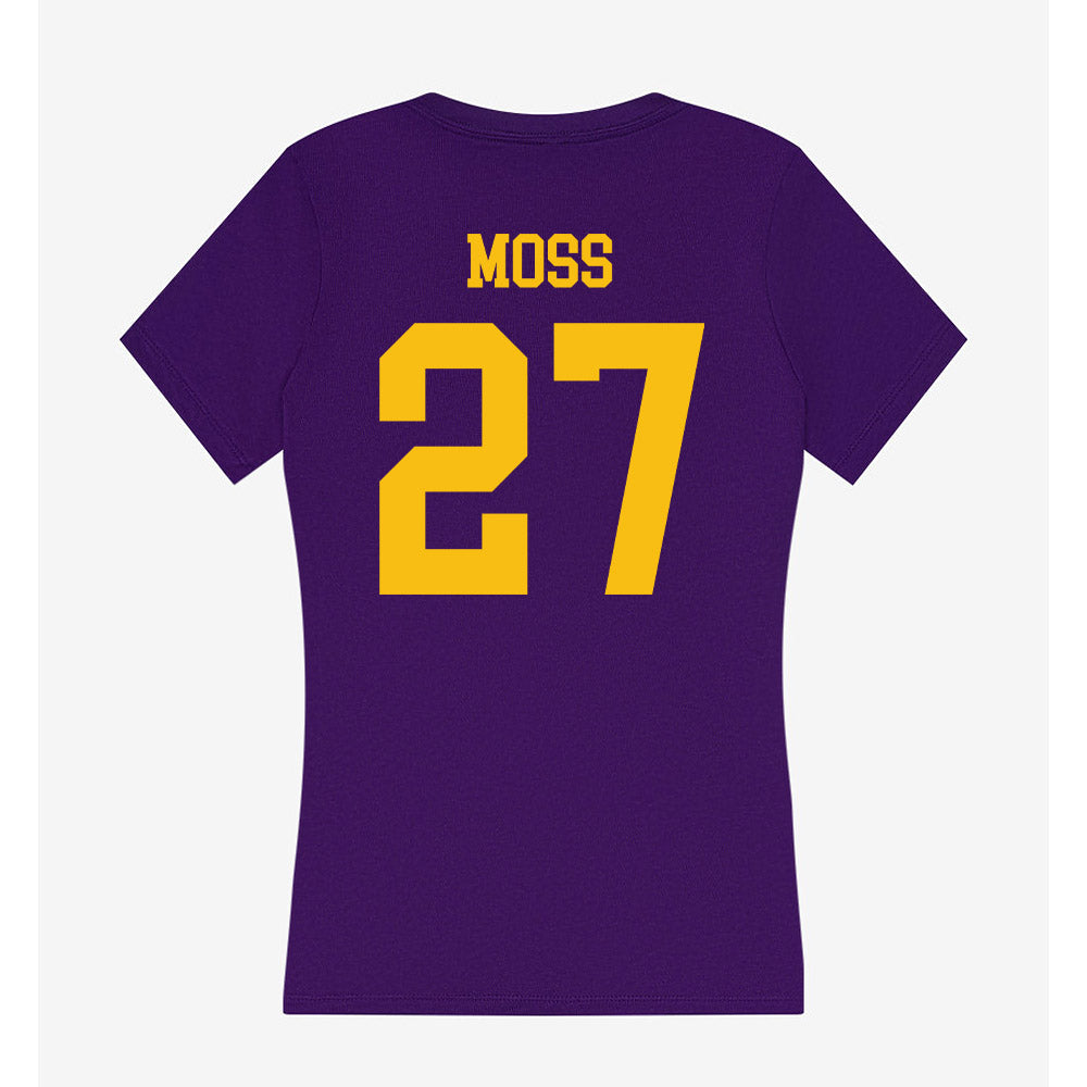Minn. St. - NCAA Football : Tyler Moss - Women's V-Neck T-Shirt-1