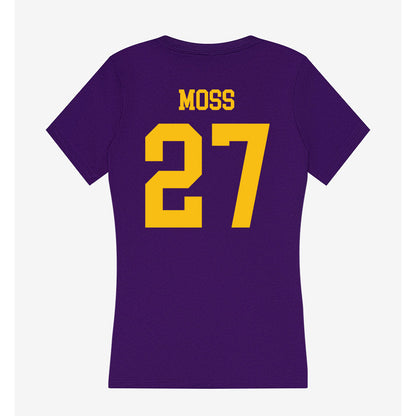 Minn. St. - NCAA Football : Tyler Moss - Women's V-Neck T-Shirt-1