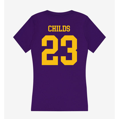 Minn. St. - NCAA Men's Basketball : Phoenix Childs - Women's V-Neck T-Shirt-1