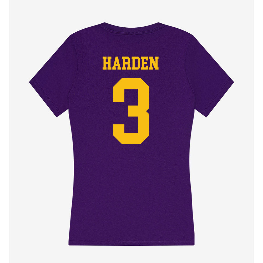 Minn. St. - NCAA Women's Basketball : Shantell Harden - Women's V-Neck T-Shirt-1