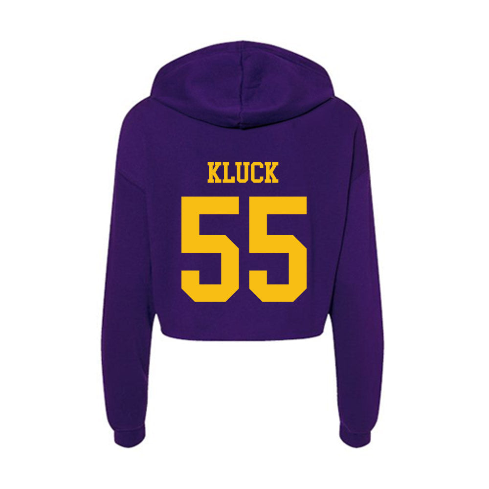 Minn. St. - NCAA Football : Connor Kluck - Women's Crop Fleece Hoodie-1