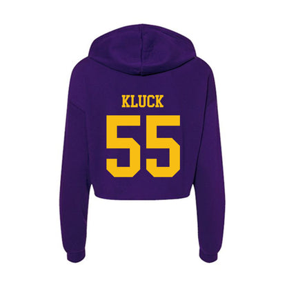 Minn. St. - NCAA Football : Connor Kluck - Women's Crop Fleece Hoodie-1