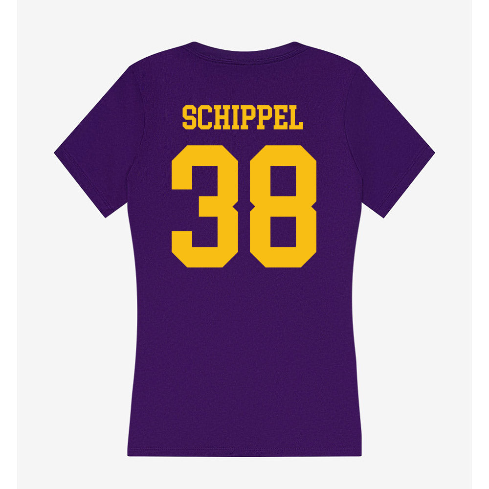 Minn. St. - NCAA Women's Ice Hockey : Jaya Schippel - Women's V-Neck T-Shirt-1