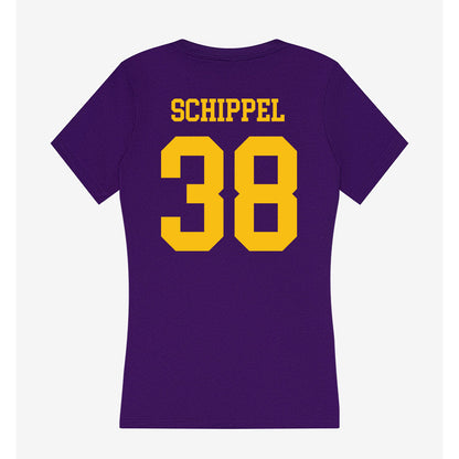 Minn. St. - NCAA Women's Ice Hockey : Jaya Schippel - Women's V-Neck T-Shirt-1
