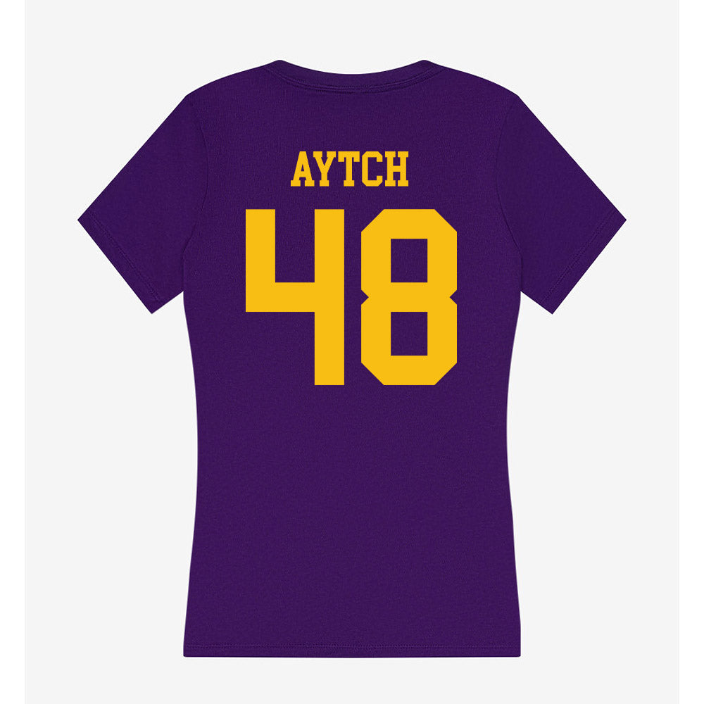 Minn. St. - NCAA Football : Aaden Aytch - Women's V-Neck T-Shirt-1