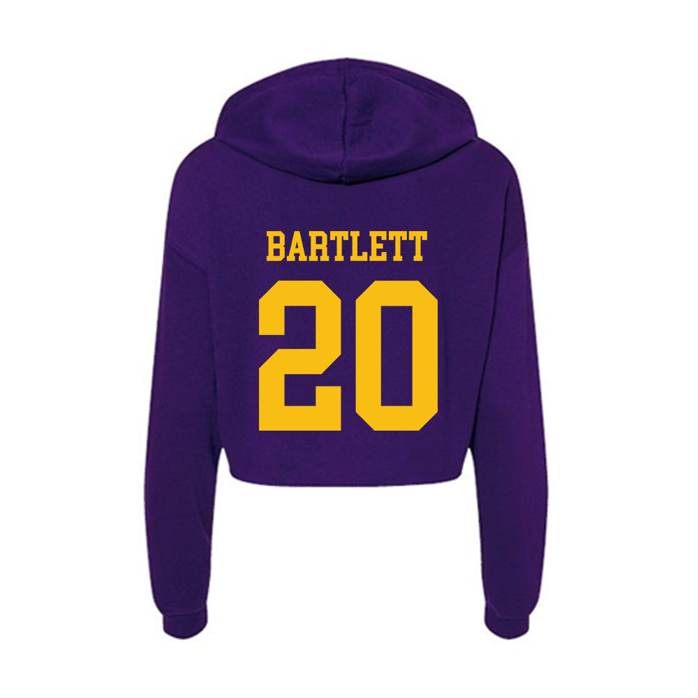 Minn. St. - NCAA Men's Basketball : Chase Bartlett - Women's Crop Fleece Hoodie-1