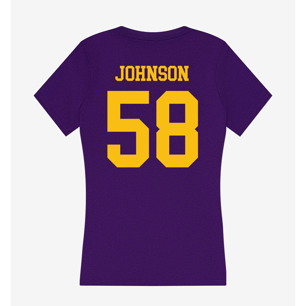 Minn. St. - NCAA Football : Alex Johnson - Women's V-Neck T-Shirt-1