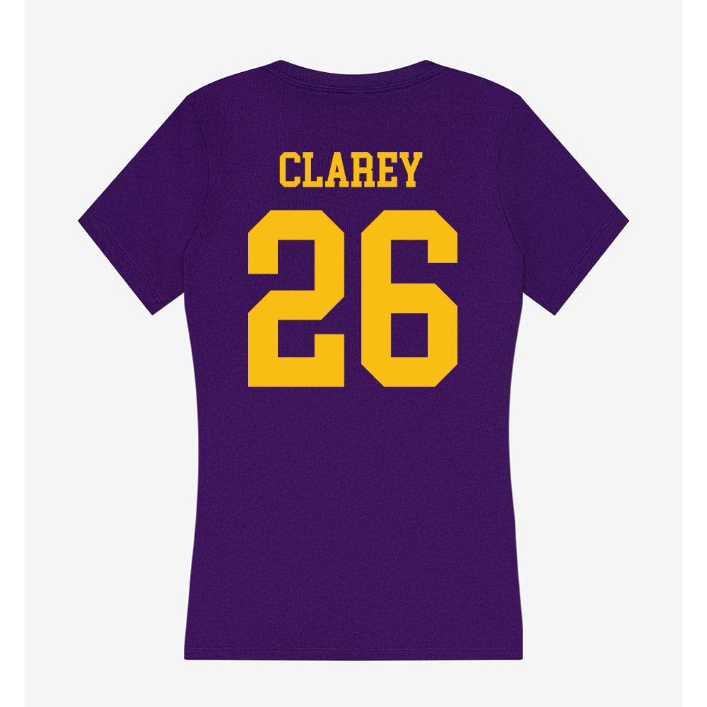 MNSU - NCAA Women's Soccer : Addison Clarey - Women's V-Neck T-Shirt-1