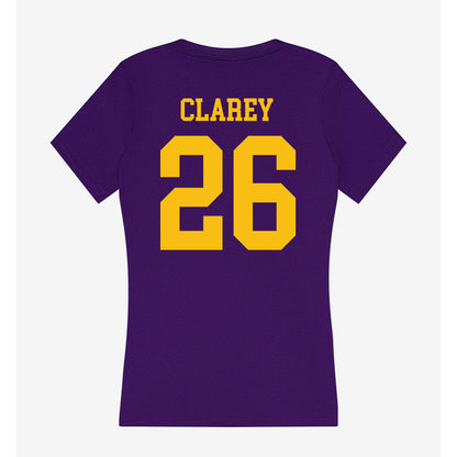 MNSU - NCAA Women's Soccer : Addison Clarey - Women's V-Neck T-Shirt-1