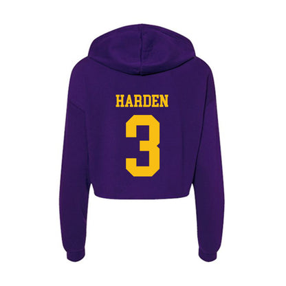 Minn. St. - NCAA Women's Basketball : Shantell Harden - Women's Crop Fleece Hoodie-1