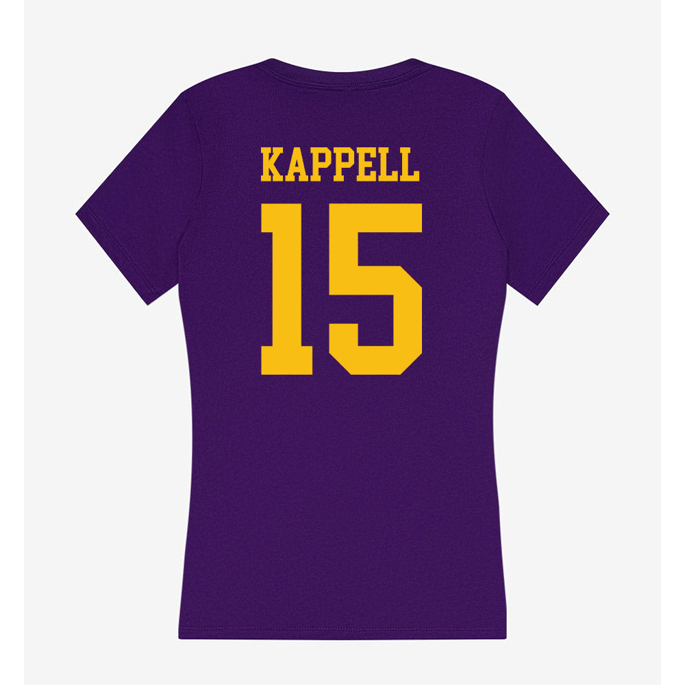 Minn. St. - NCAA Men's Ice Hockey : Sam Kappell - Women's V-Neck T-Shirt-1