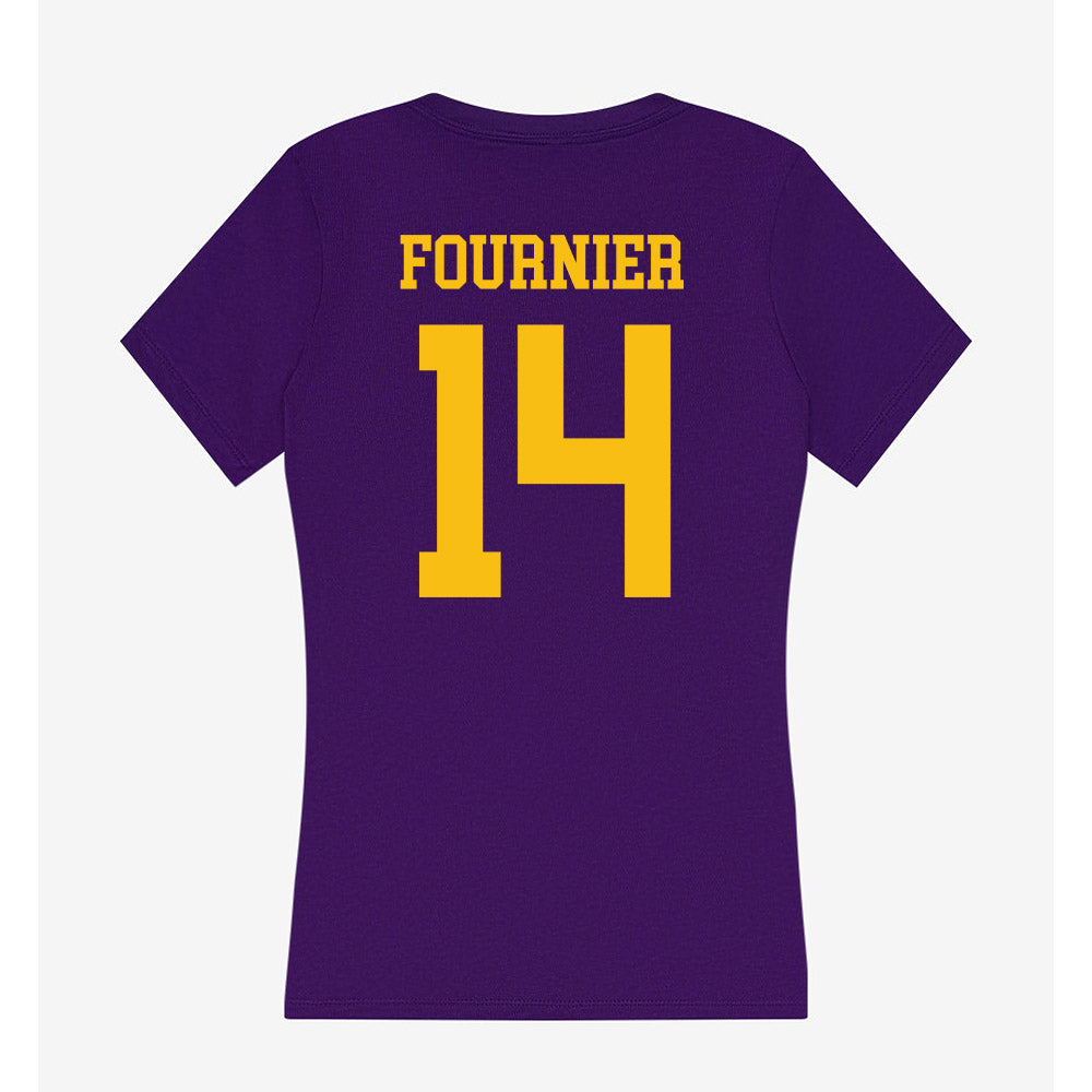 Minn. St. - NCAA Football : Connor Fournier - Women's V-Neck T-Shirt-1
