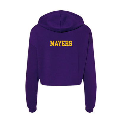 Minn. St. - NCAA Men's Cross Country : Grant Mayers - Women's Crop Fleece Hoodie-1