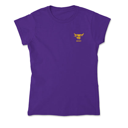 Minn. St. - NCAA Men's Ice Hockey : Liam Watkins - Soft Style Women’s T-Shirt-0