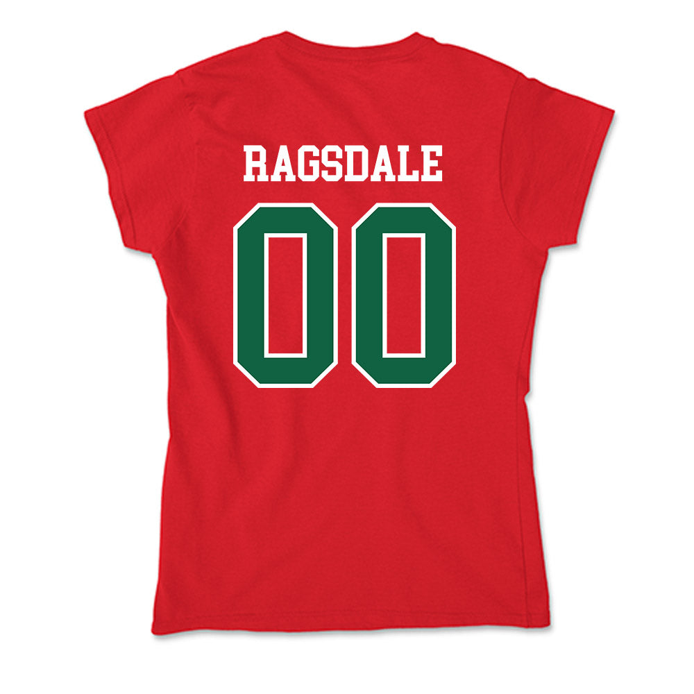 Minot State - NCAA Baseball : Austin Ragsdale - Soft Style Women’s T-Shirt-1