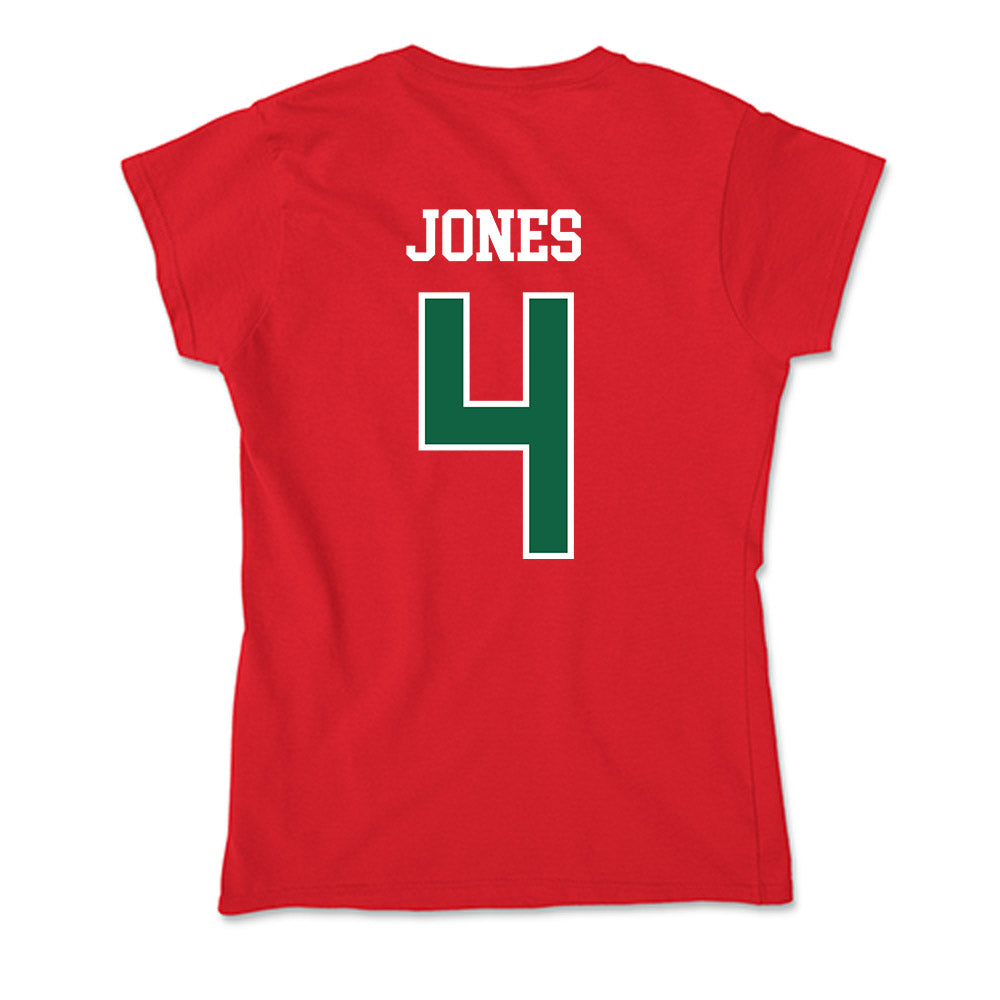Minot State - NCAA Women's Basketball : Emma Jones - Soft Style Women’s T-Shirt-1