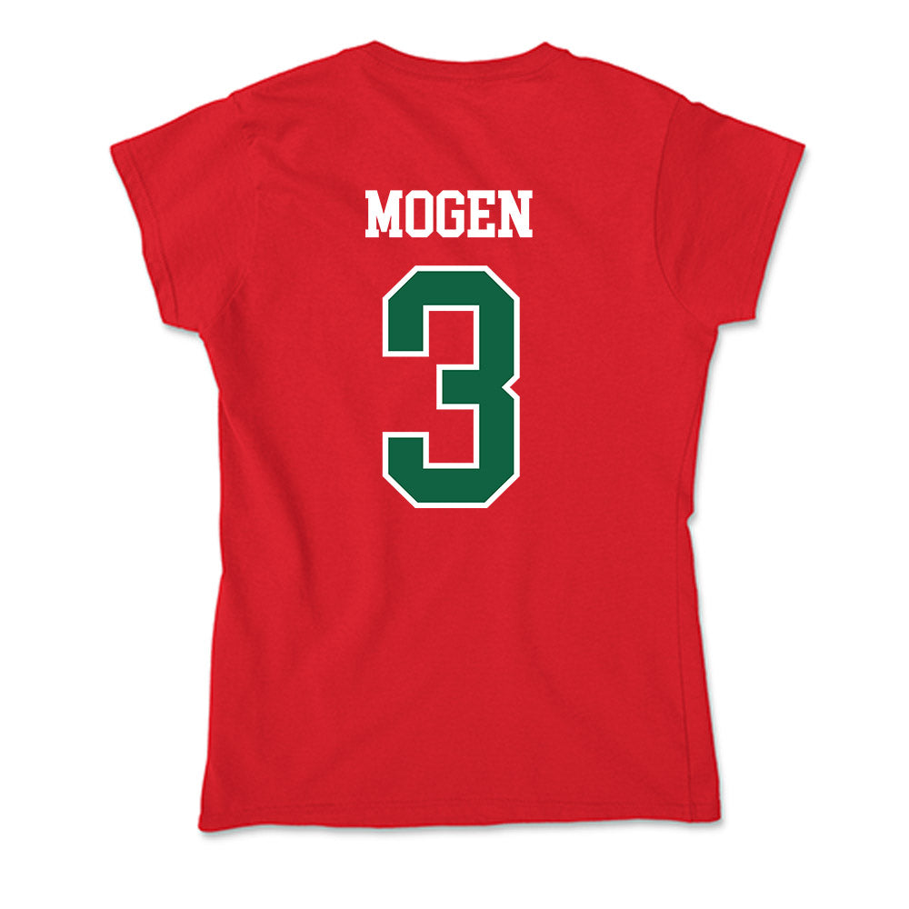 Minot State - NCAA Women's Basketball : Jessica Mogen - Soft Style Women’s T-Shirt-1