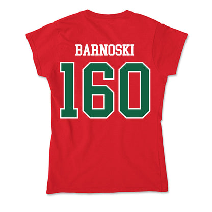Minot State - NCAA Wrestling : Aliana Barnoski - Soft Style Women’s T-Shirt-1
