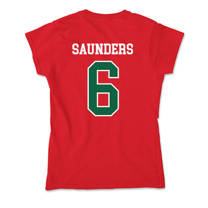 Minot State - NCAA Women's Volleyball : Haley Saunders - Soft Style Women’s T-Shirt-1
