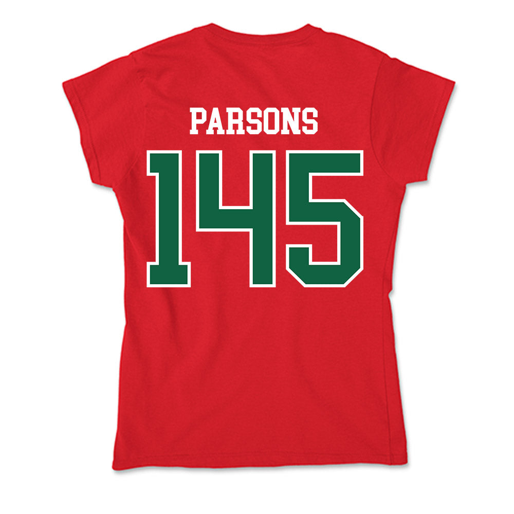 Minot State - NCAA Wrestling : Chloe Parsons - Soft Style Women’s T-Shirt-1