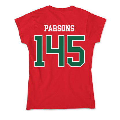 Minot State - NCAA Wrestling : Chloe Parsons - Soft Style Women’s T-Shirt-1