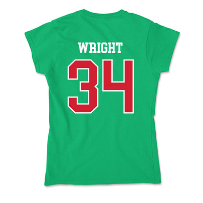 MVSU - NCAA Football : Jalen Wright - Soft Style Women’s T-Shirt-1