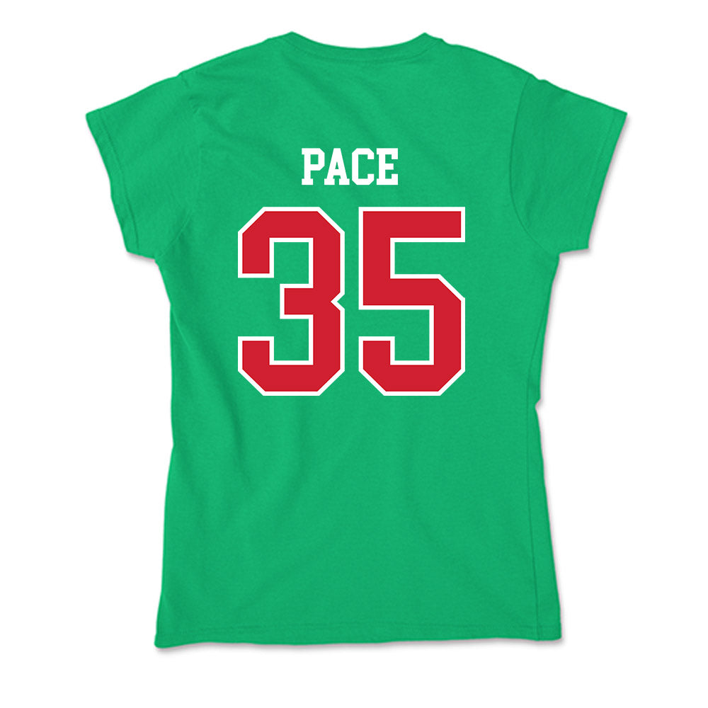 MVSU - NCAA Men's Basketball : Jonathan Pace - Soft Style Women’s T-Shirt-1