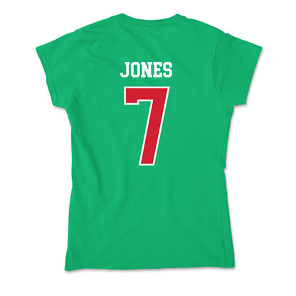 MVSU - NCAA Women's Basketball : Janiya Jones - Soft Style Women’s T-Shirt-1
