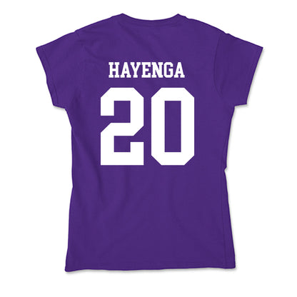 Sioux Falls - NCAA Women's Basketball : Olivia Hayenga - Soft Style Women’s T-Shirt-1