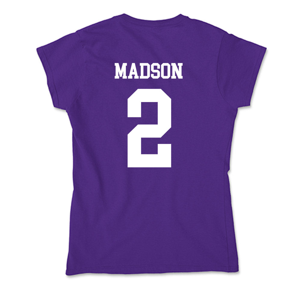 Sioux Falls - NCAA Men's Basketball : Brogan Madson - Soft Style Women’s T-Shirt-1