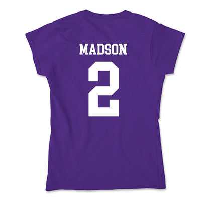 Sioux Falls - NCAA Men's Basketball : Brogan Madson - Soft Style Women’s T-Shirt-1