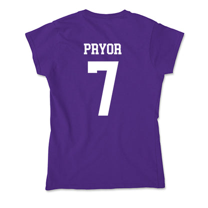 Sioux Falls - NCAA Softball : Charlie Pryor - Soft Style Women’s T-Shirt-1