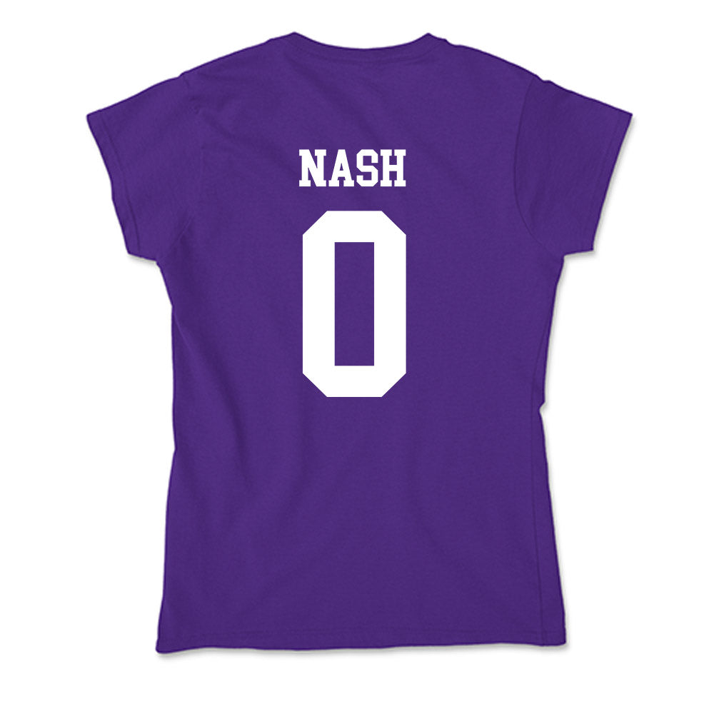Sioux Falls - NCAA Football : Christian Nash - Soft Style Women’s T-Shirt-1