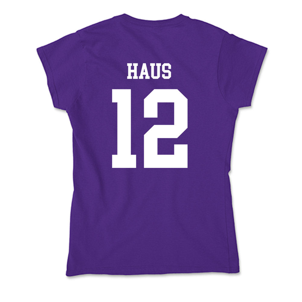 Sioux Falls - NCAA Women's Volleyball : Abigail Haus - Soft Style Women’s T-Shirt-1