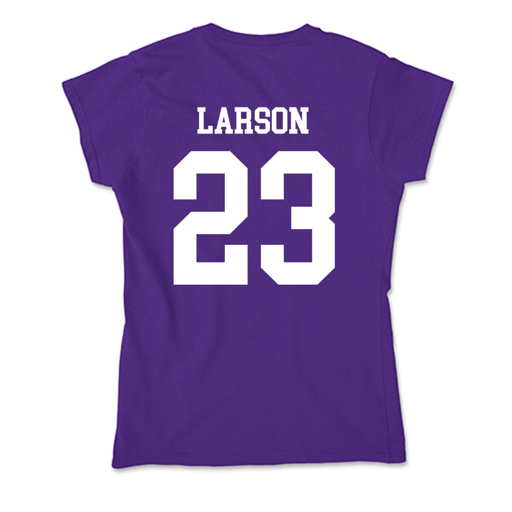 Sioux Falls - NCAA Baseball : Eli Larson - Soft Style Women’s T-Shirt-1