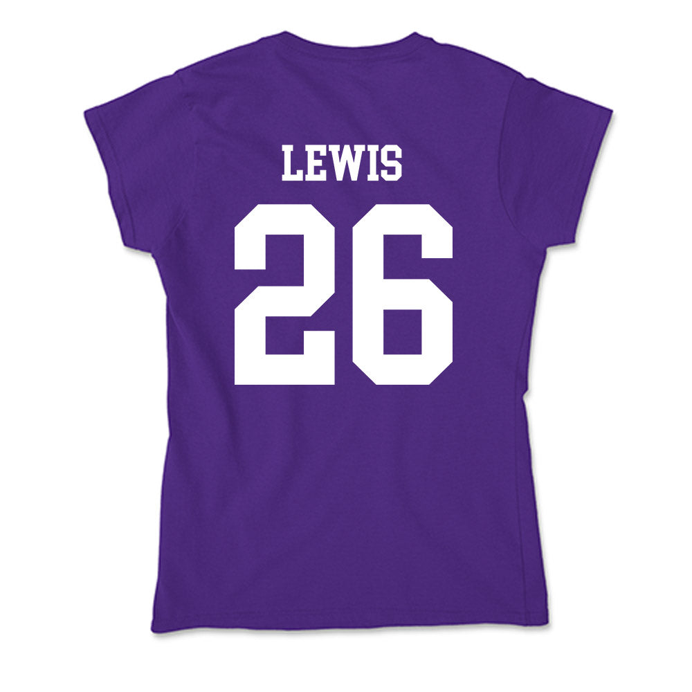 Sioux Falls - NCAA Football : Trey Lewis - Soft Style Women’s T-Shirt-1