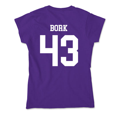 Sioux Falls - NCAA Football : Kannon Bork - Soft Style Women’s T-Shirt-1