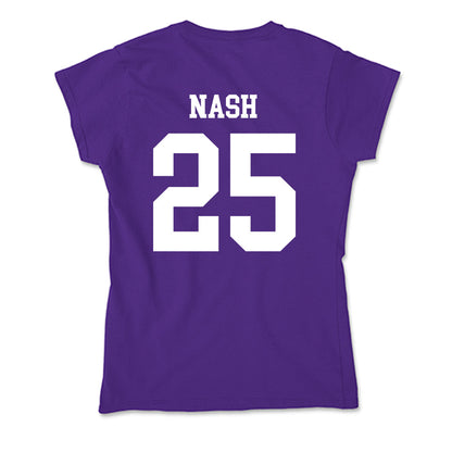 Sioux Falls - NCAA Football : Christian Nash - Soft Style Women’s T-Shirt-1