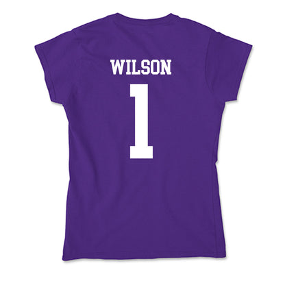 Sioux Falls - NCAA Football : Cordell Wilson - Soft Style Women’s T-Shirt-1
