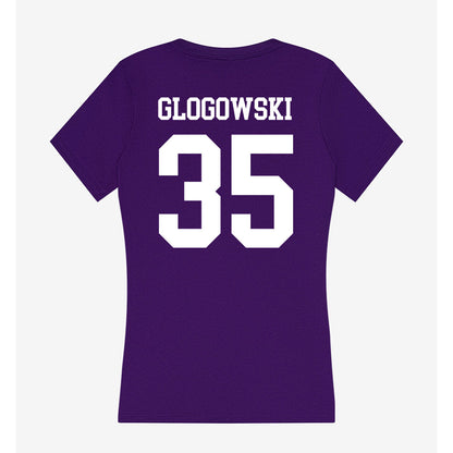Sioux Falls - NCAA Football : Ben Glogowski - Women's V-Neck T-Shirt-1