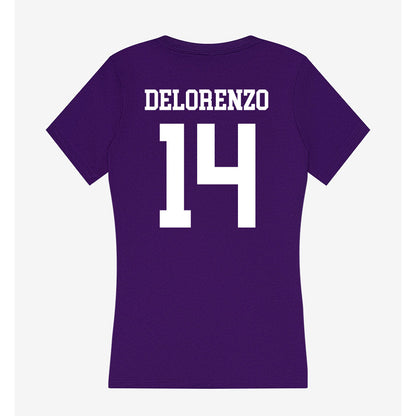 Sioux Falls - NCAA Softball : Brianna Delorenzo - Women's V-Neck T-Shirt-1