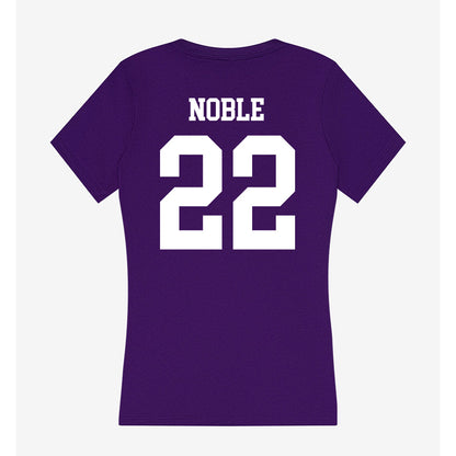 Sioux Falls - NCAA Softball : Krystyn Noble - Women's V-Neck T-Shirt-1